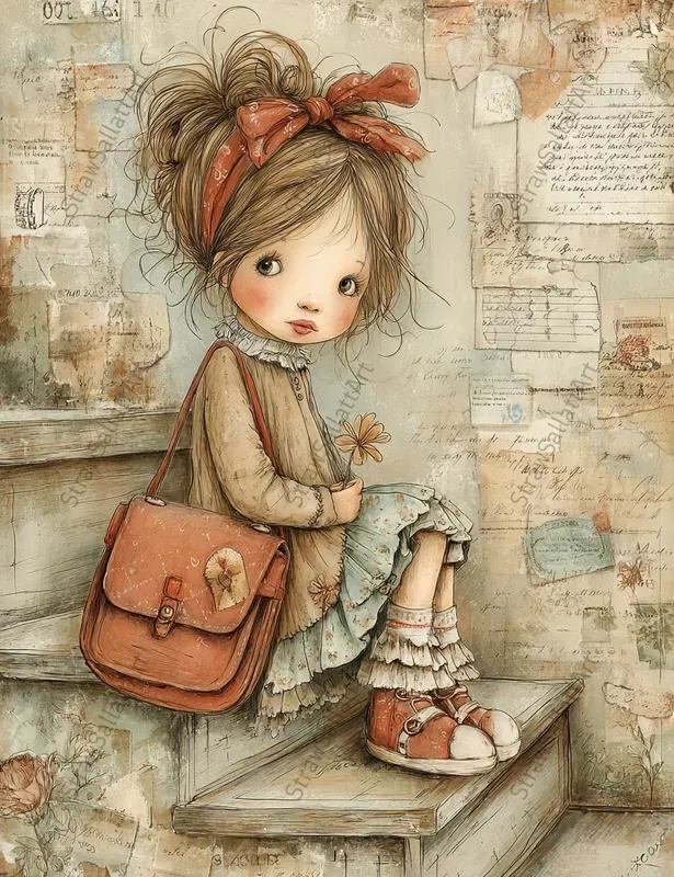 Back To School Junk Journal Ephemera