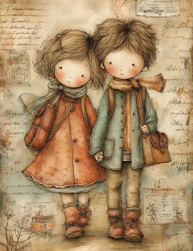 Back To School Junk Journal Ephemera