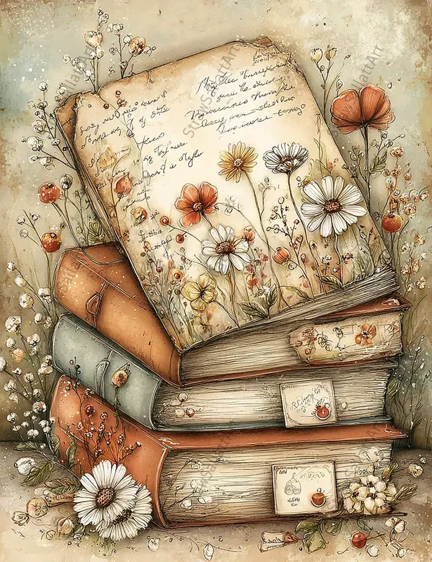 Back To School Junk Journal Ephemera