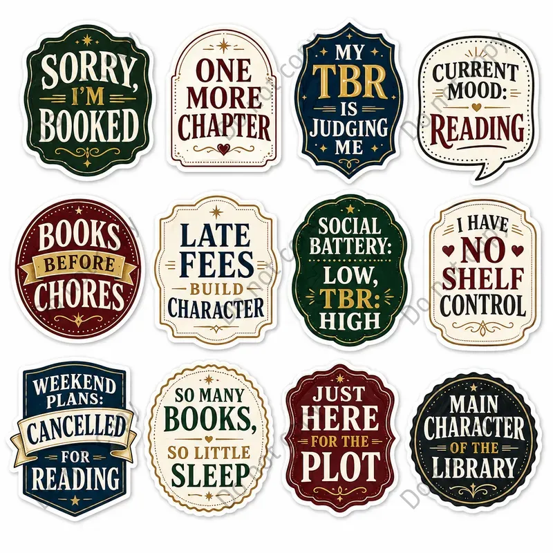 Snarky Funny Quote Stickers