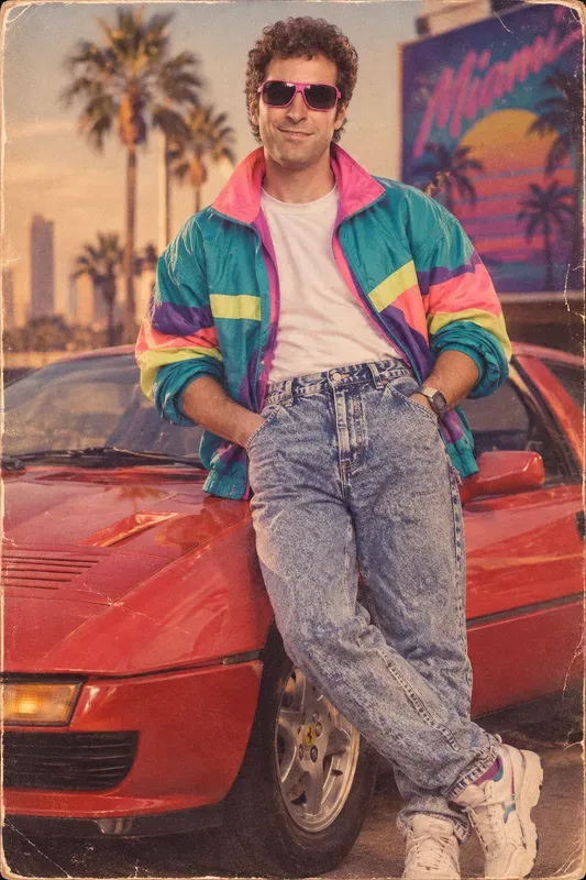 80s Retro Look Transformations