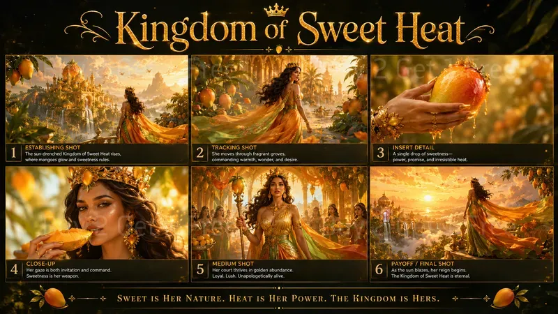 Cinematic Storyboard Visual Stories