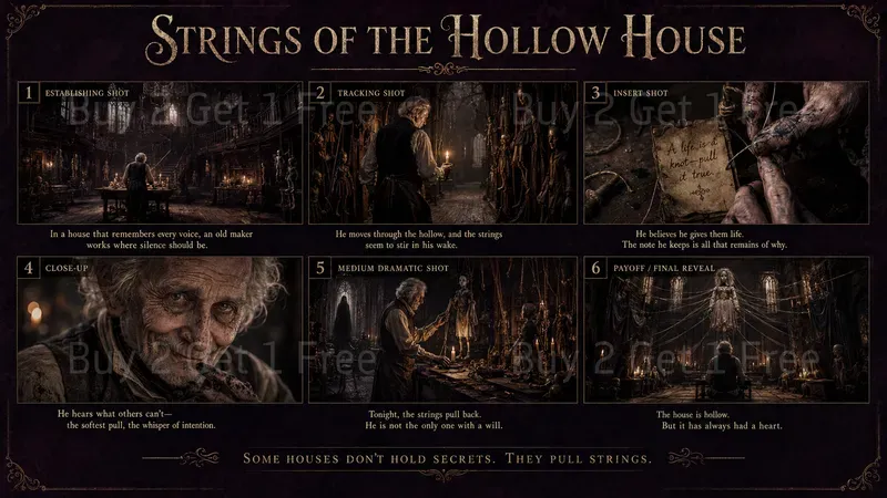 Cinematic Storyboard Visual Stories