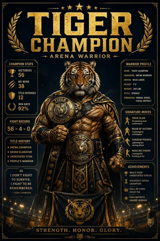 Cinematic Character Infographic Sets