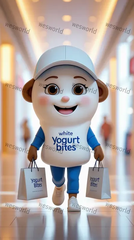Character Snacks Mascot Visual Branding