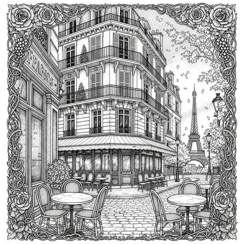 Your Custom City Caf Scenes