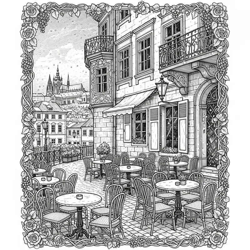 Your Custom City Caf Scenes