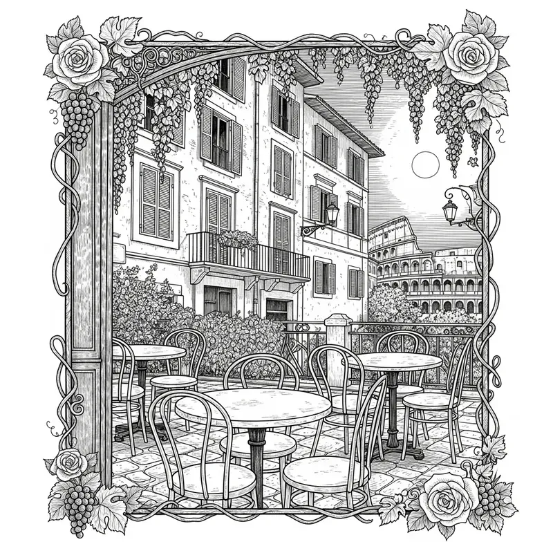 Your Custom City Caf Scenes