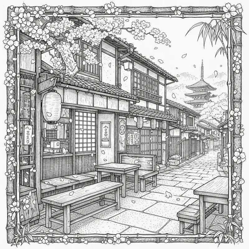 Your Custom City Caf Scenes