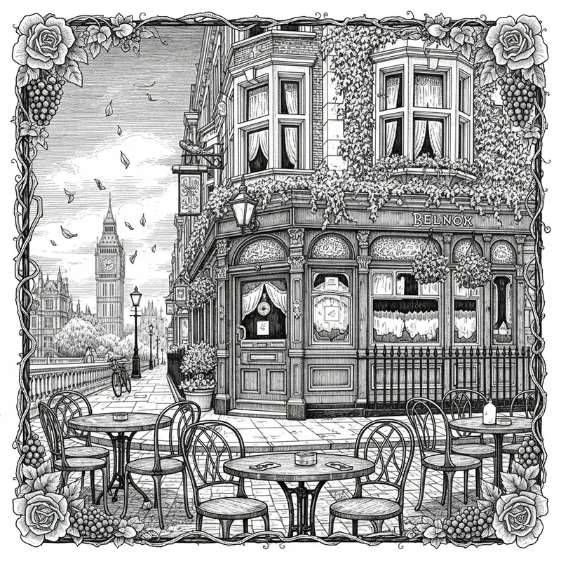 Your Custom City Caf Scenes