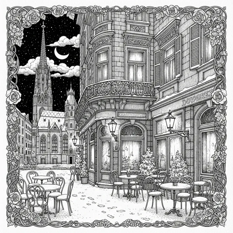 Your Custom City Caf Scenes