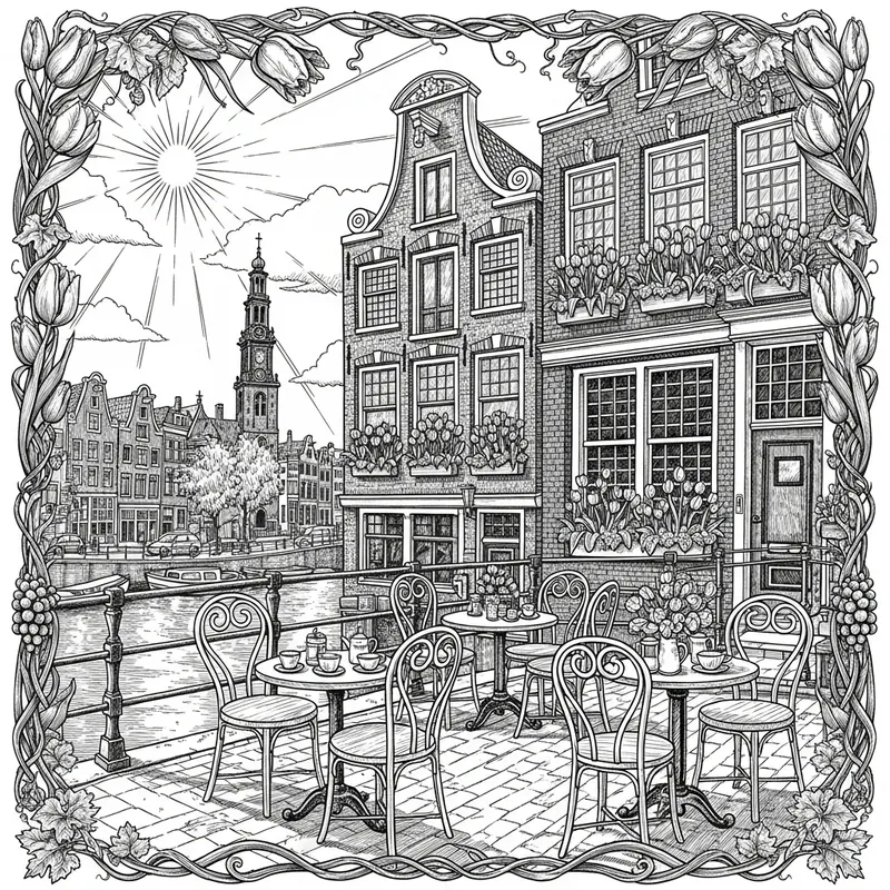 Your Custom City Caf Scenes