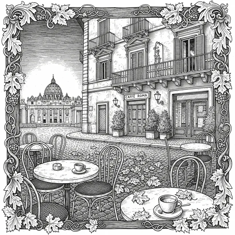 Your Custom City Caf Scenes