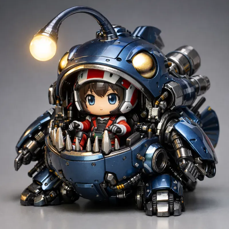 Chibi Mecha Creature Vehicles