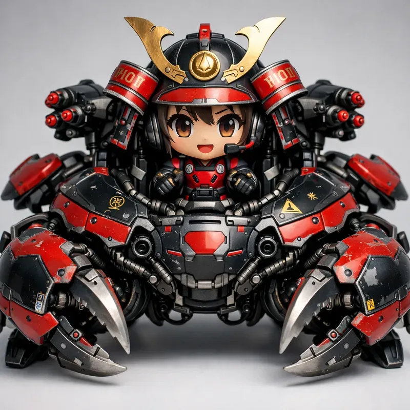 Chibi Mecha Creature Vehicles