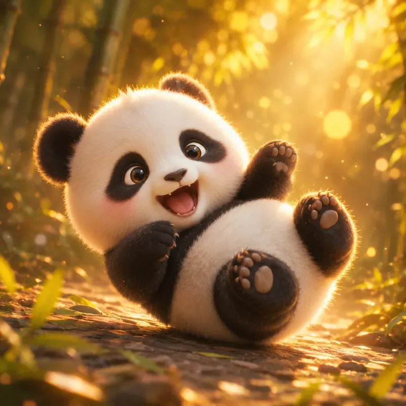 Adorable Glow Mascot Graphic Generator