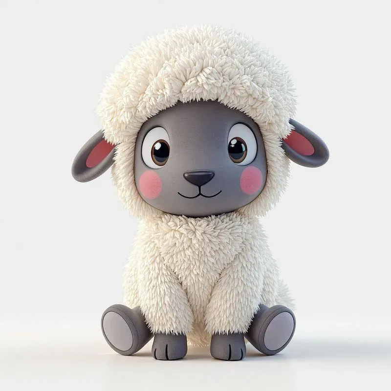 3D Plush Toy Animals Stuffed Toys
