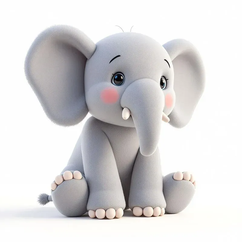 3D Plush Toy Animals Stuffed Toys