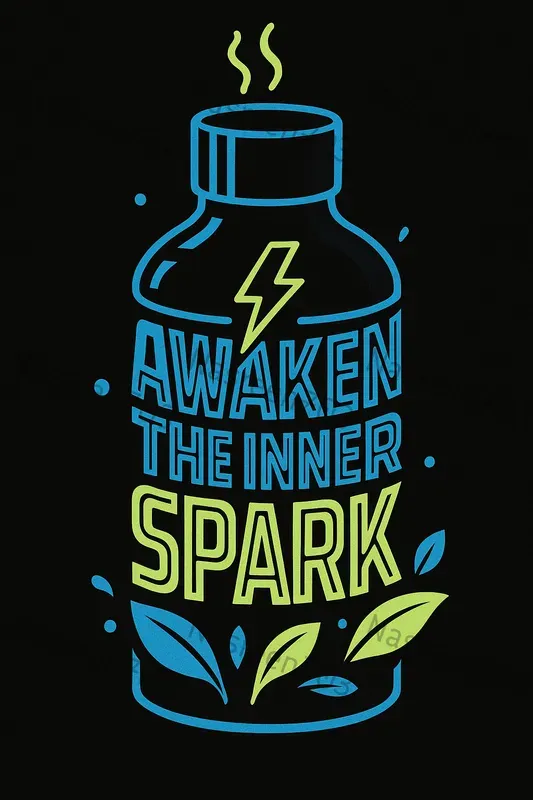 3D Typographic Beverage Poster Templates