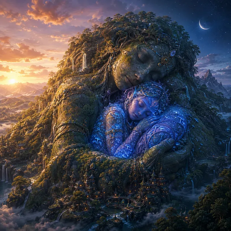 Desert Mothers Slumber