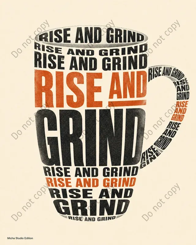 Pop Graphic Quote Silhouette Art