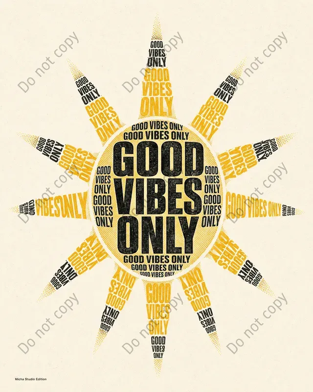 Pop Graphic Quote Silhouette Art
