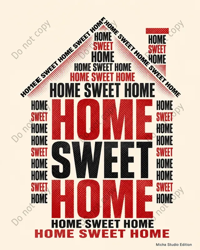 Pop Graphic Quote Silhouette Art