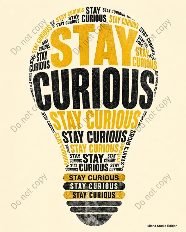 Pop Graphic Quote Silhouette Art