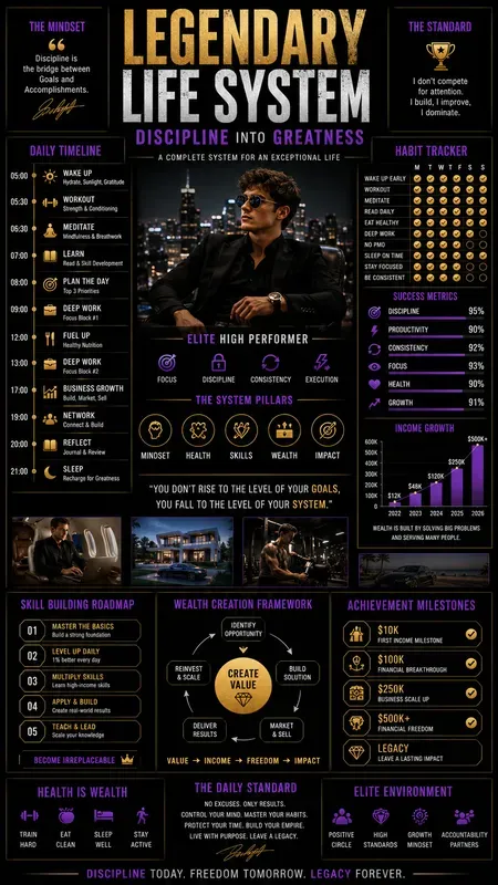 Life System Infographic Packs