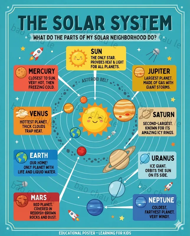Kids Science Infographics