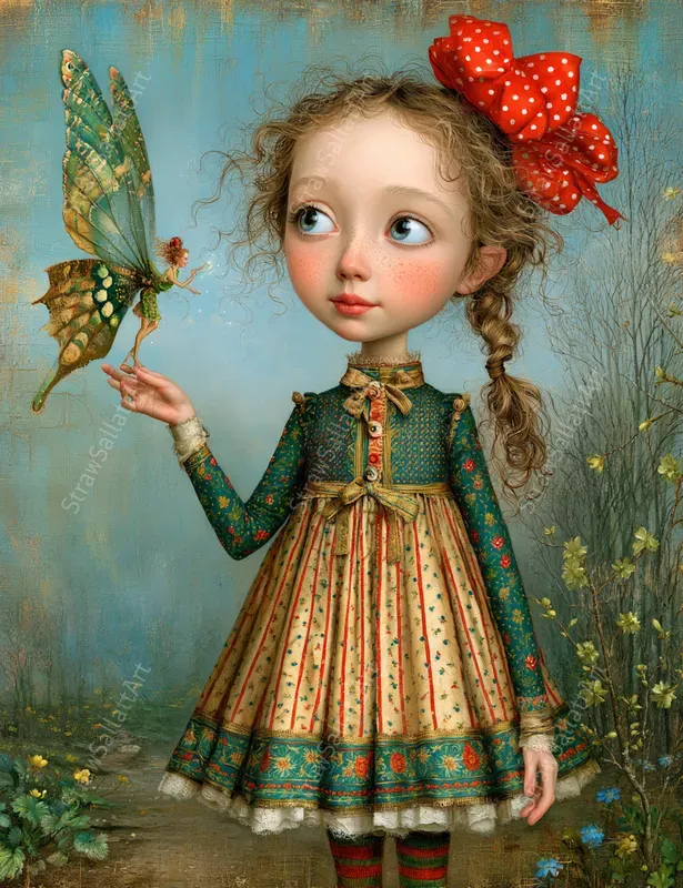 Unusual Fairytale Story Book Paintings