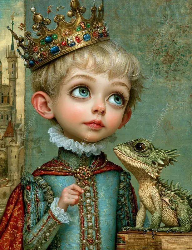 Unusual Fairytale Story Book Paintings