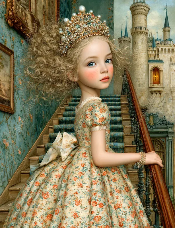 Unusual Fairytale Story Book Paintings