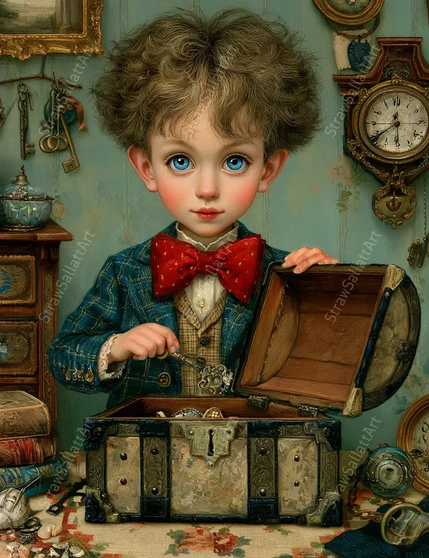 Unusual Fairytale Story Book Paintings