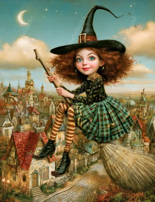 Unusual Fairytale Story Book Paintings