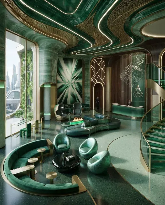 Luxury Hotel Lobbies