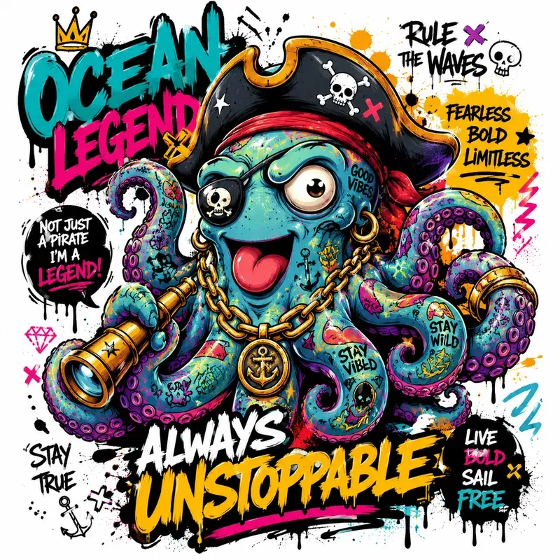 Graffiti Pop Character Art