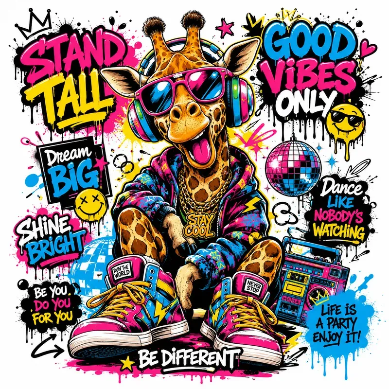 Graffiti Pop Character Art