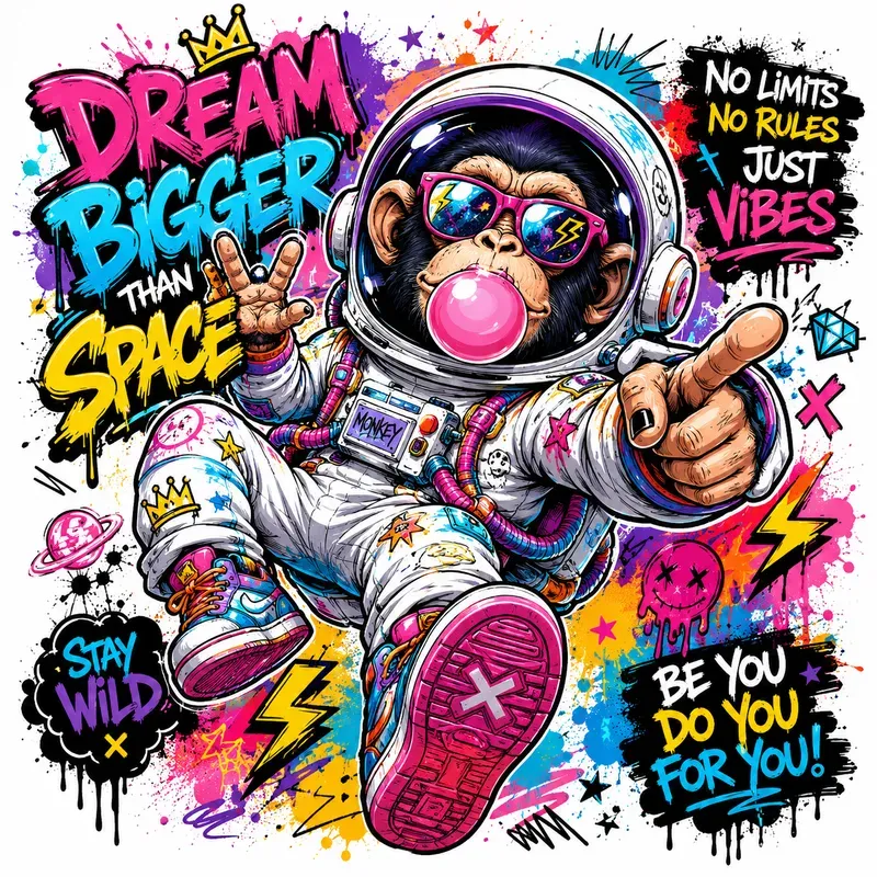 Graffiti Pop Character Art