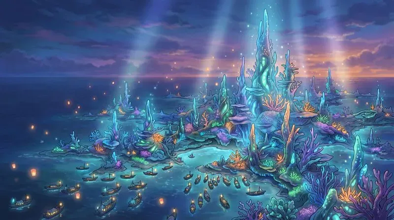 Anime Worldbuilding Background Art