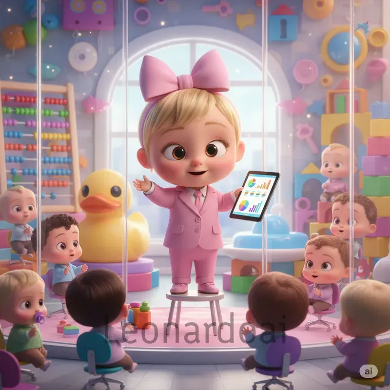 Pixar Boss Baby 3D Scenes