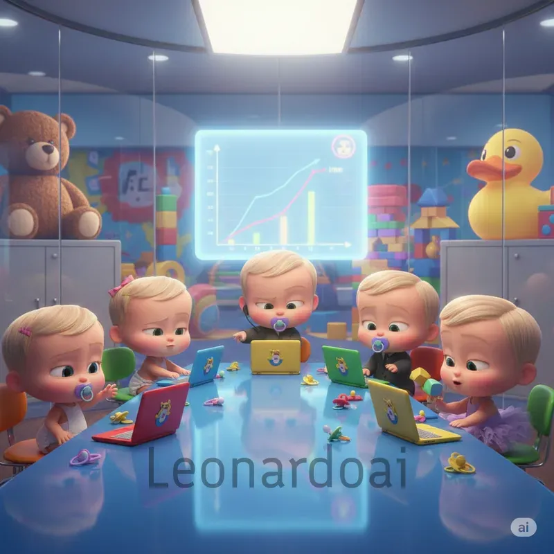 Pixar Boss Baby 3D Scenes
