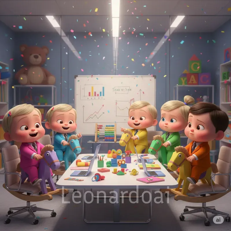 Pixar Boss Baby 3D Scenes