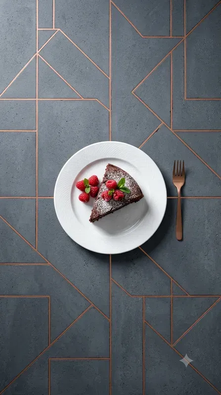 Slate Concrete Copper Line Stages