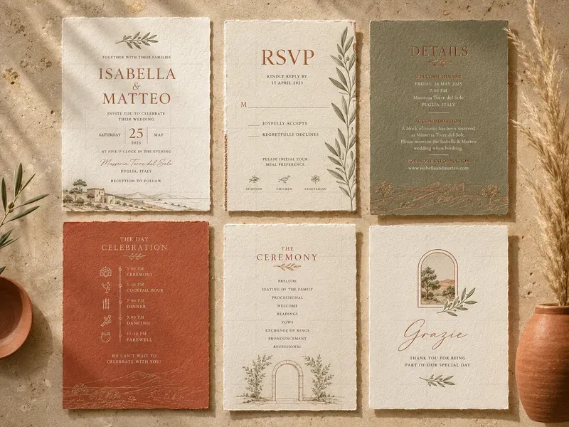 Wedding Stationery Mockup Card Sets Gpts