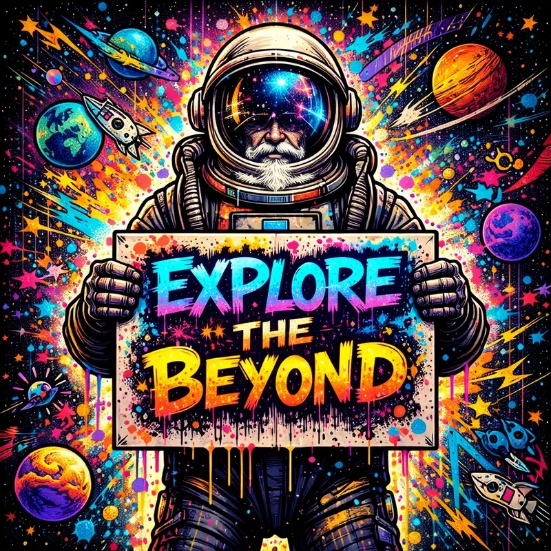 Urban Graffiti Collage Poster Generator