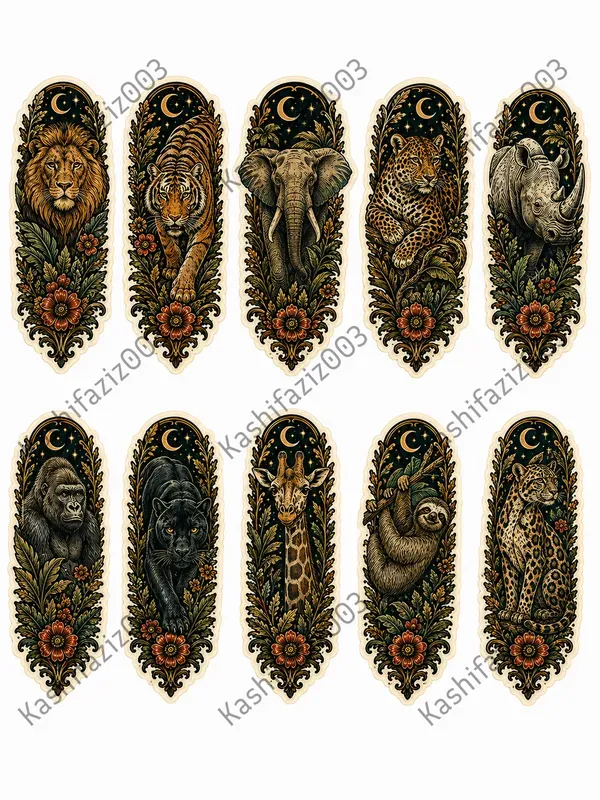 Vintage Western Traditional Tattoo Flashes