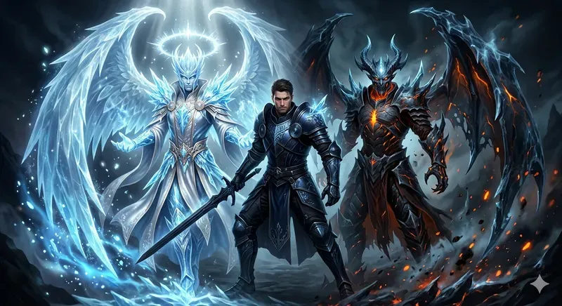 God Vs Devil Transformation Generator