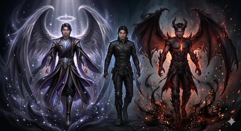 God Vs Devil Transformation Generator