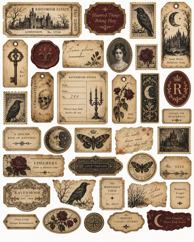 Halloween Ephemera Generator